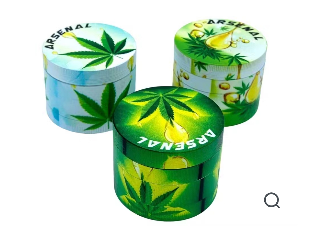 Weed Leaf Grinder 4Pc