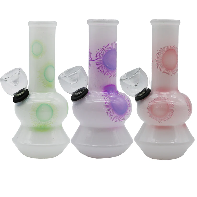5" Mini Water Pipe Diamond Base Bong