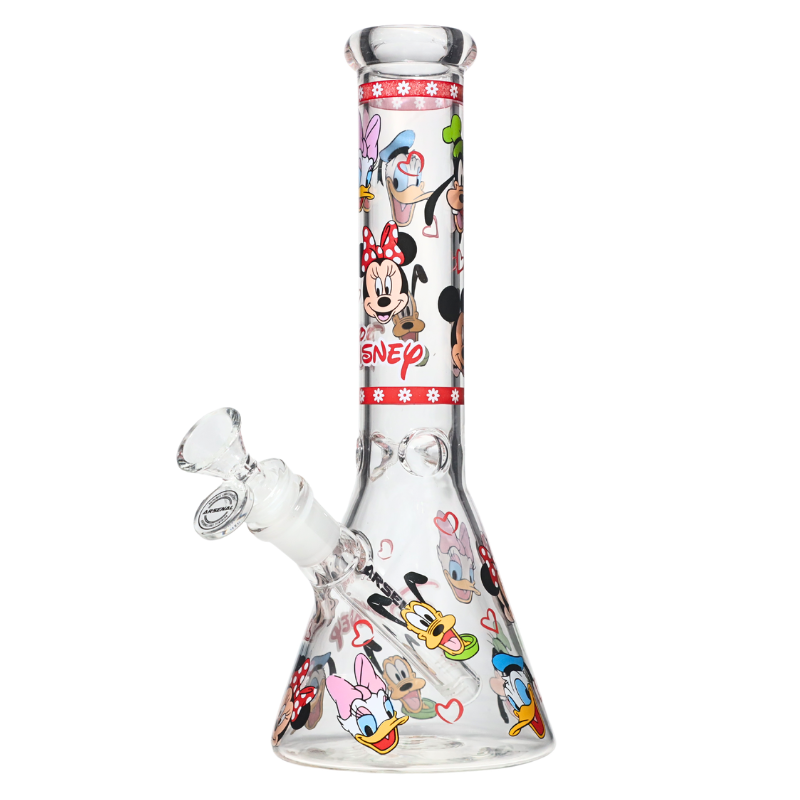 10" 4mm Arsenal Cartoon Carnival Beaker (D 1)