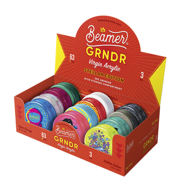 Virgin Acrylic 63mm 3Pc Grinder