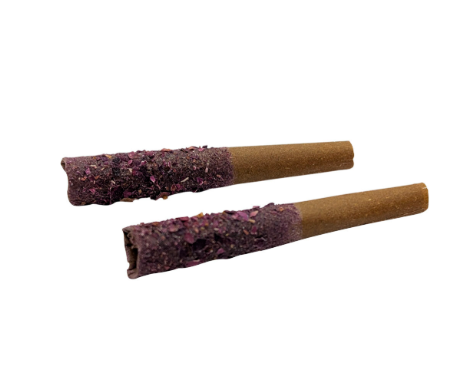 Red Jasper Diamond Infused Rose Blunts For Lovers  2x
