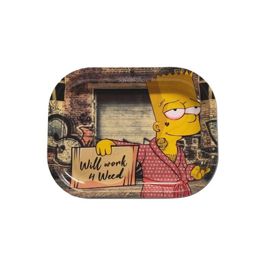 Will Work Metal Rolling Tray  Small