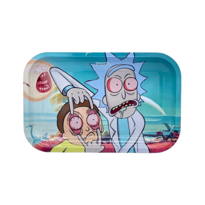 Riggity Wrecked Metal Rolling Tray  Medium