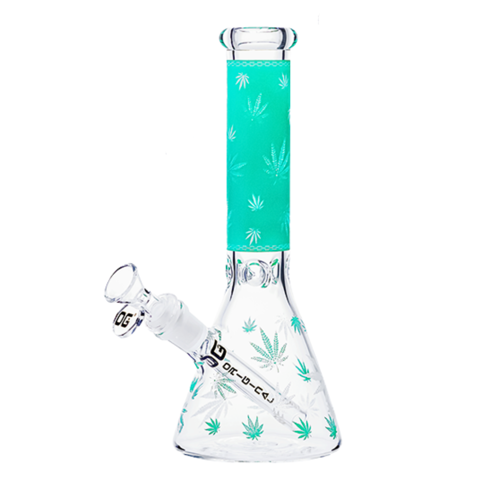 10" 5mm OG Original Leaf Whisper Beaker