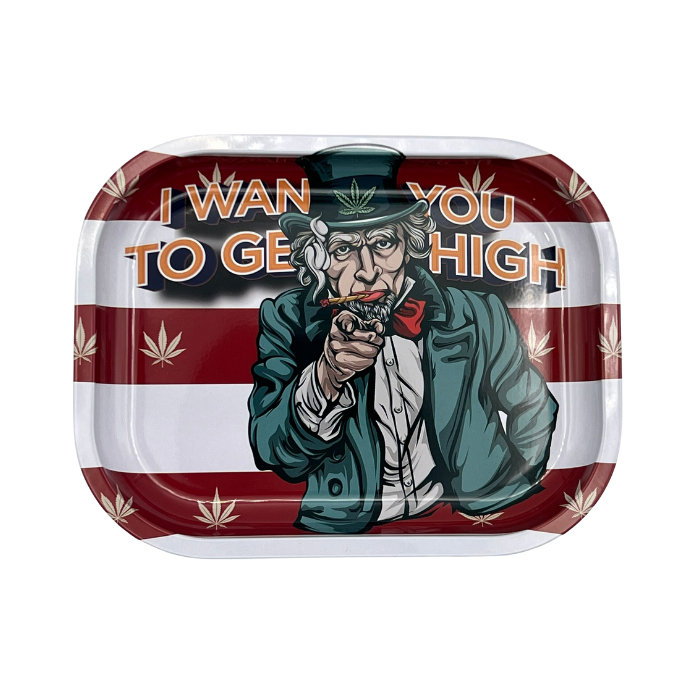 High Time Metal Rolling Tray  Small
