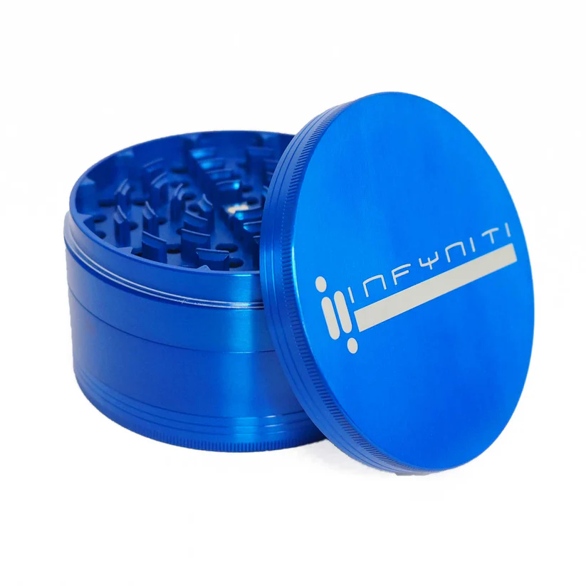 100mm Infyniti Brand Zinc Grinder (Blue)
