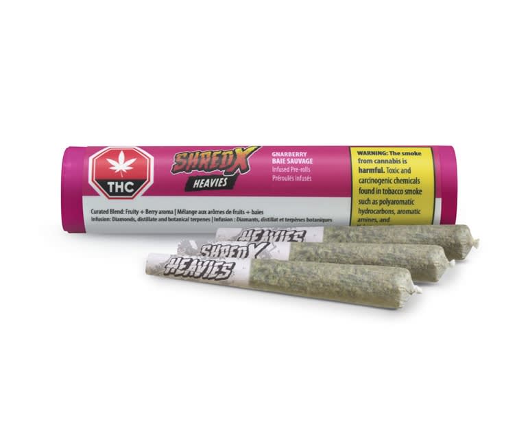 Gnarberry Heavies  Disty & Diamonds Infused PreRoll  3x