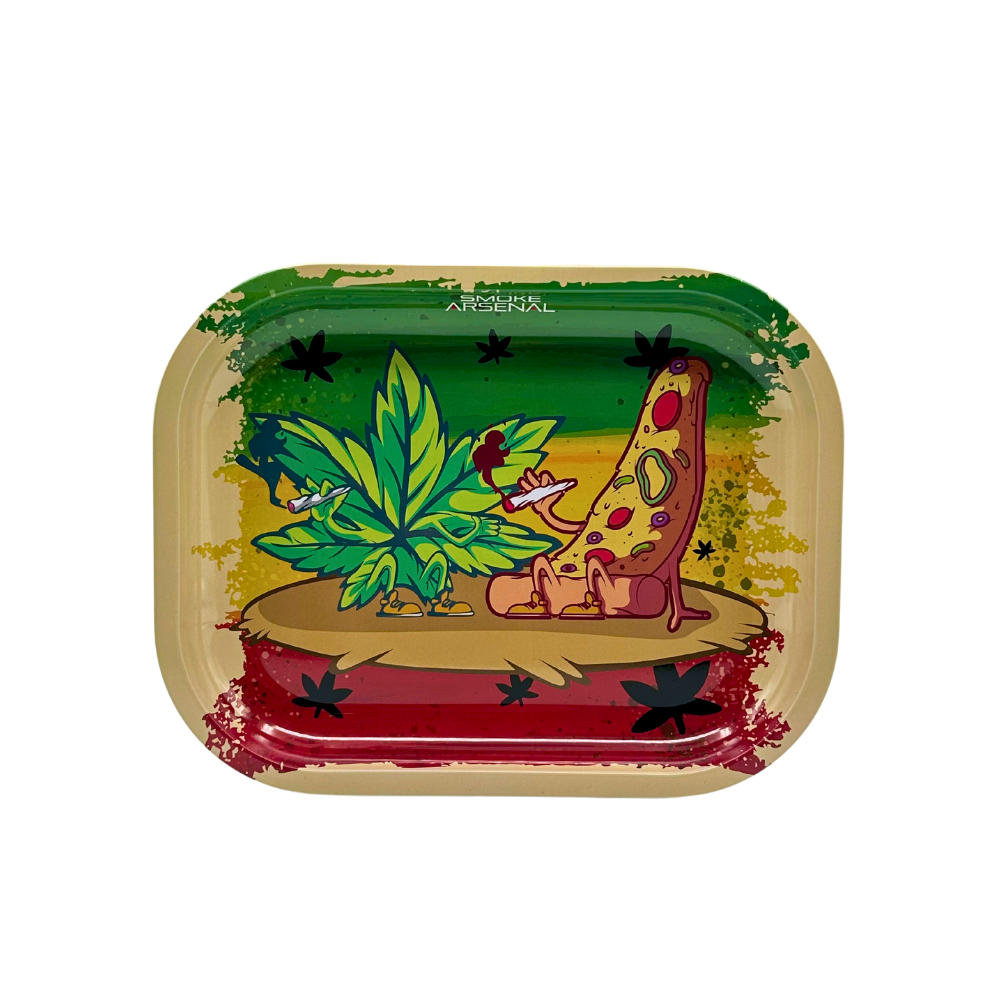 Stoned Buddies Metal Rolling Tray  Small