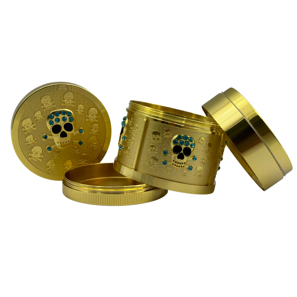 Skull Gold Rush 63mm 4Pc Grinder